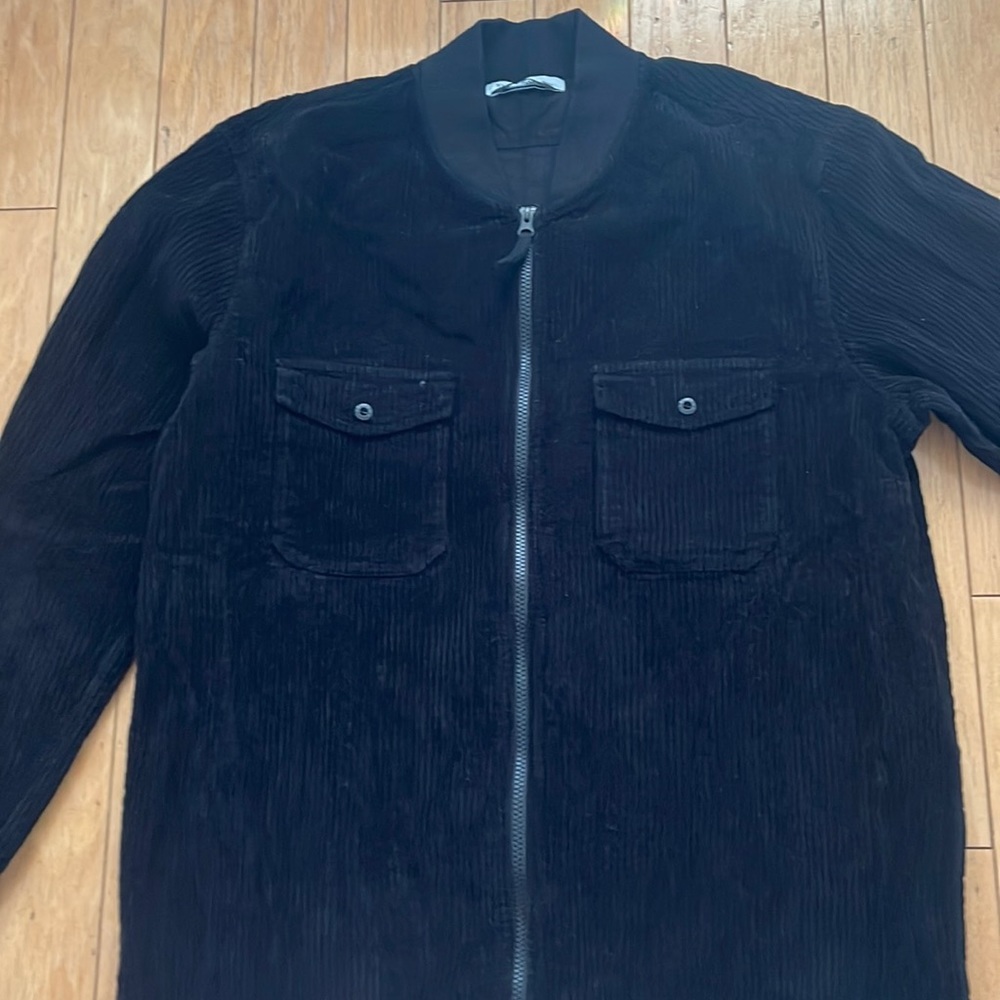 New Stone Island Corduroy Overshirt Cotton Black XL